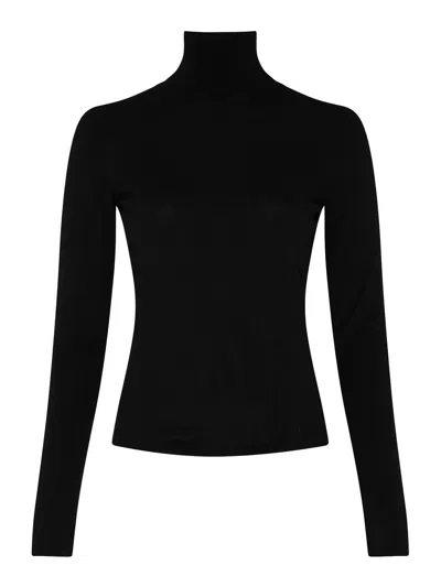 Max Mara Sweater In Black