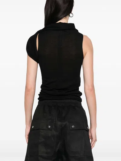 Rick Owens Women's Stylish And Versatile Top In Black