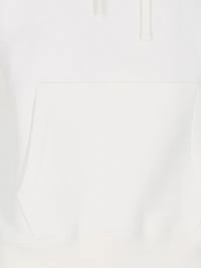 Valentino Women's Ivory Cotton Sweatshirt In White