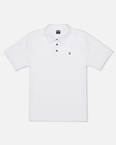 United Legwear Men's Icon Slub Polo Short Sleeve In White