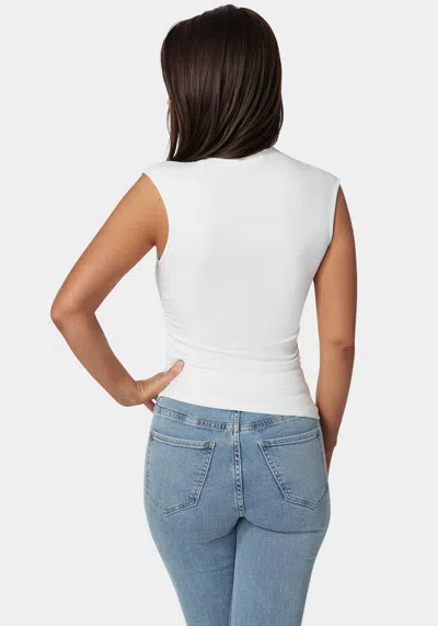 Bebe Asymmetrical Top In Pristine