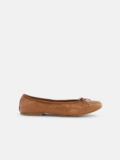 Alex Mill Porselli X  Ballet Flat In Tan