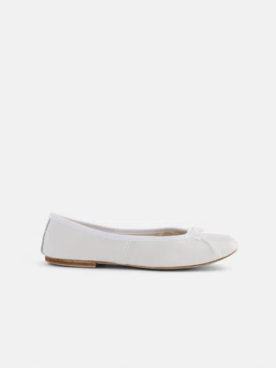 Alex Mill Porselli X  Ballet Flat In White