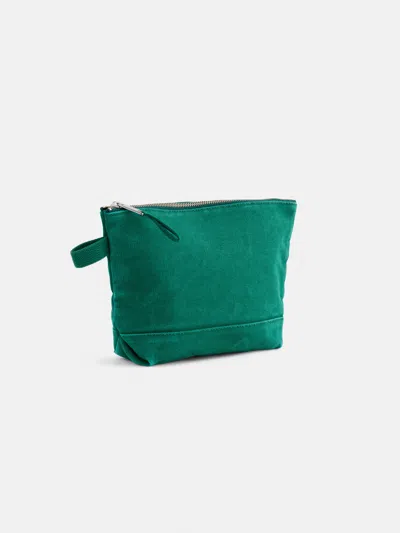 Alex Mill The Perfect Canvas Pouch In Jadeite