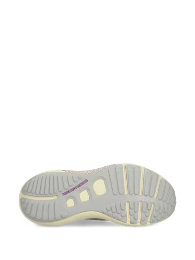 Under Armour Mesh-panelled Sneakers In Grey