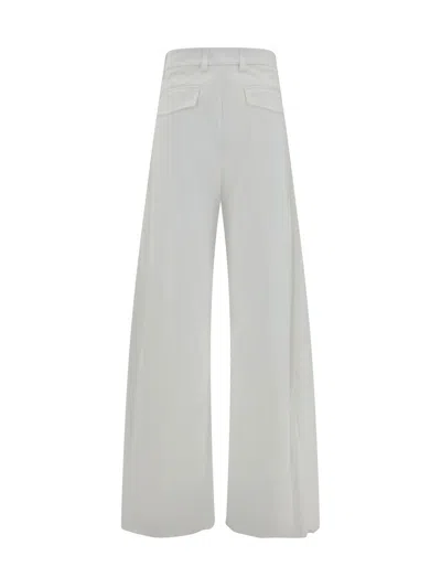 The Latest Cotton Wide Leg Pants In White