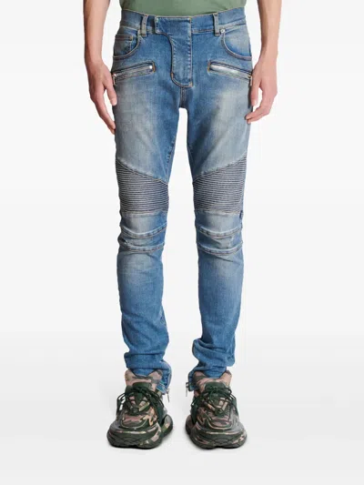 Balmain Slim Fit Jeans For Men