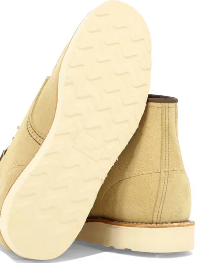 Red Wing Shoes Round-toe Suede Ankle Boots