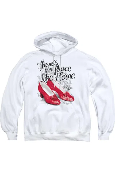 Gildan Wizard Of oz Ruby Slippers Adult Pull Over Hoodie / Hooded Sweatshirt In White