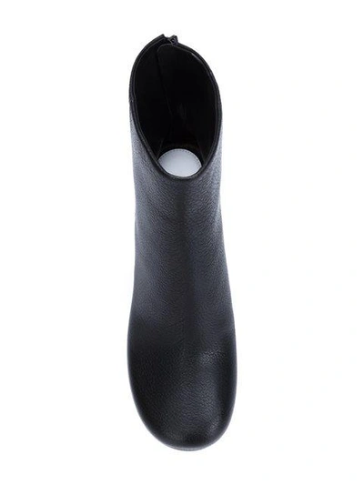 Shop Maison Margiela Shattered Glass Heel Ankle Boots In Black