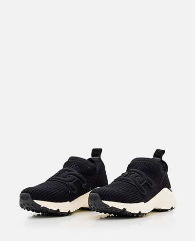Tod's Women's Comfortable And Stylish Sneakers In Black