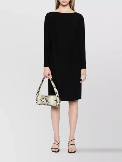 Emporio Armani Cady Short Dress