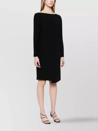 Emporio Armani Cady Short Dress