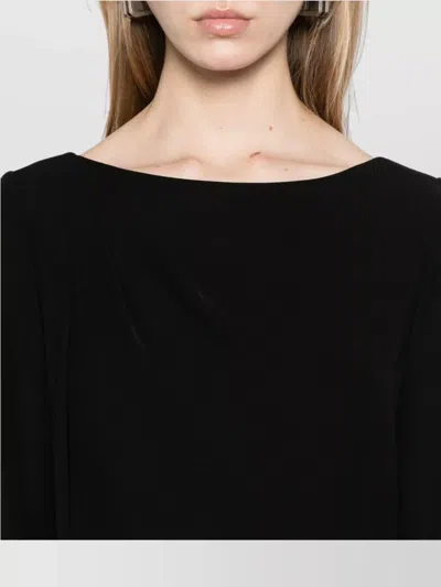 Emporio Armani Cady Short Dress