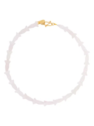 Forte Forte Flower And Hard Stones Necklace