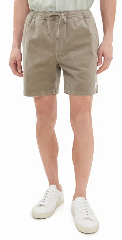 Katin Corduroy Local Shorts Warm Grey In Brown