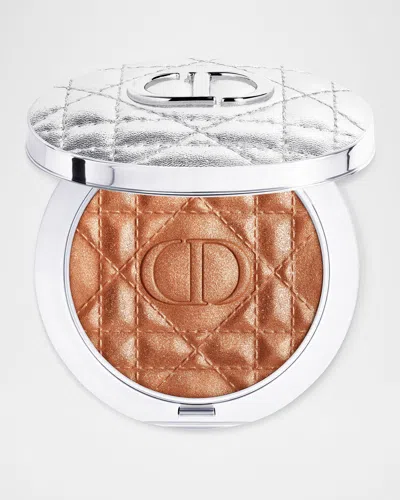 Dior Forever Glow Luminizer Highlighter Powder In 07 Copper - Sequin