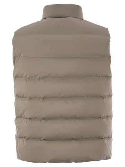 Fay Down Vest In Multicolor