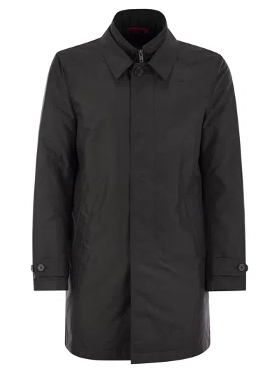 Fay Men Easy Morning Coat In Black