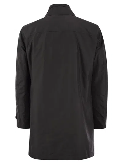 Fay Men Easy Morning Coat In Black