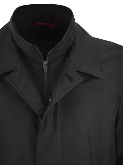 Fay Men Easy Morning Coat In Black