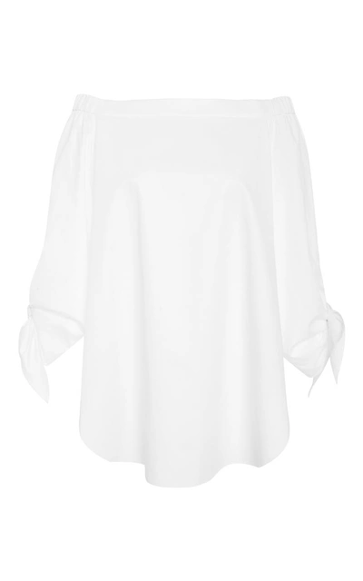 Shop Tibi Off The Shoulder Top