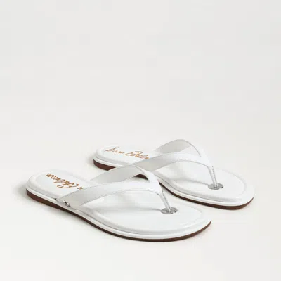Sam Edelman Remi Flip Flop In White