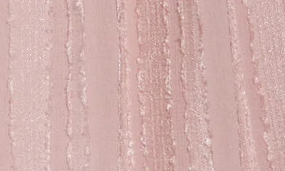 Renee C Sheer Texture Halter Neck Top In Mauve