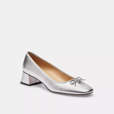 Coach Ava Ballet Pump In Grey