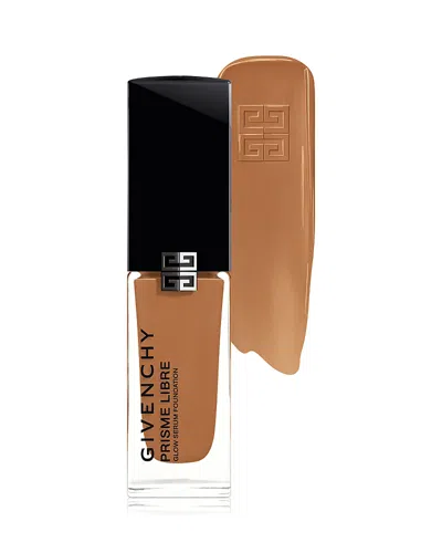 Givenchy Prisme Libre Glow Serum Blurring Foundation With Natural Finish 5.8w 1 oz / 30 ml In .w (medium Deep To Deep With Warm Undert