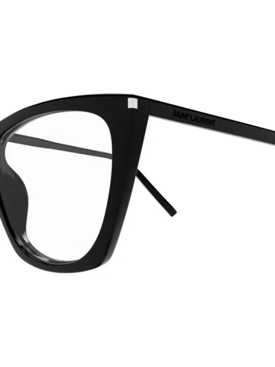 Saint Laurent Full Frame Plain Mirror In Black