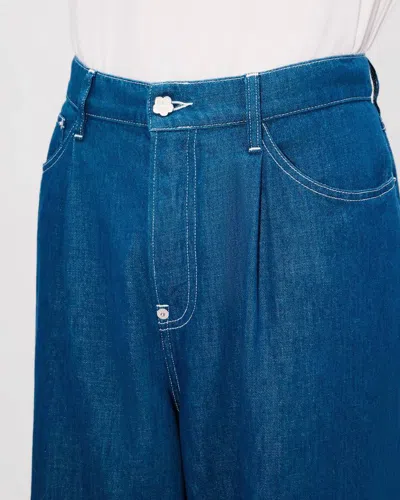 Kenzo Buggy Jeans In Blue