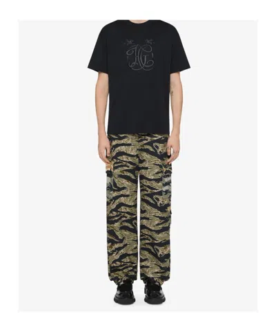 Givenchy Patterned Casual Pants In Multi