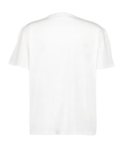 Alexander Mcqueen Embroidered Skull T-shirt In White
