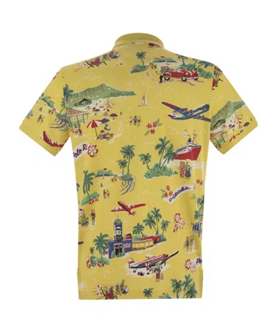 Polo Ralph Lauren Polo À Motif In Yellow