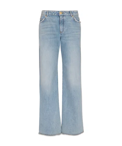 Balmain Straight Jeans In Blue