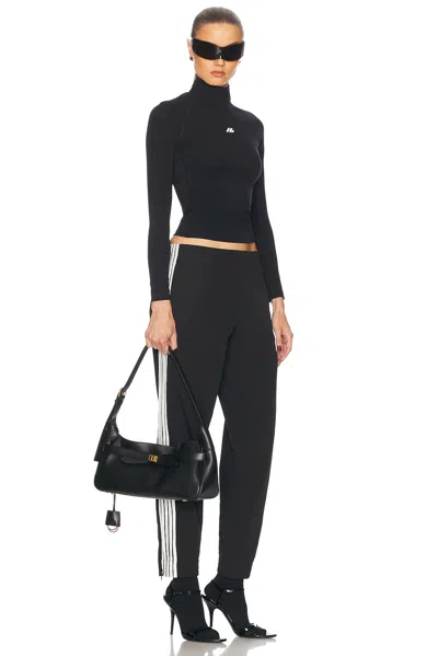 Balenciaga Small Bel Air Shoulder Bag In Black