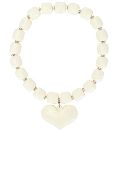 Julietta Amore Necklace In Ivory