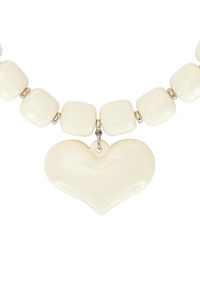 Julietta Amore Necklace In Ivory