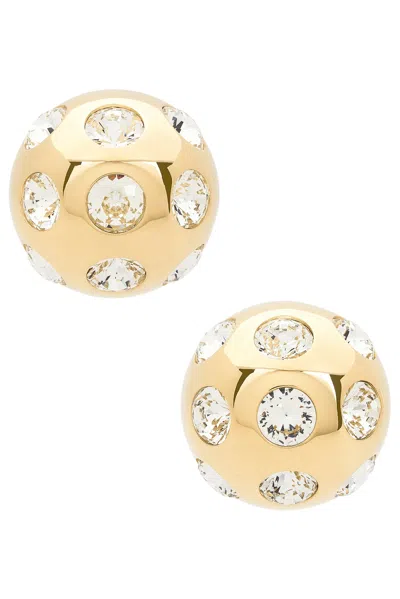 Jacquemus Les Boucles Salon In Gold