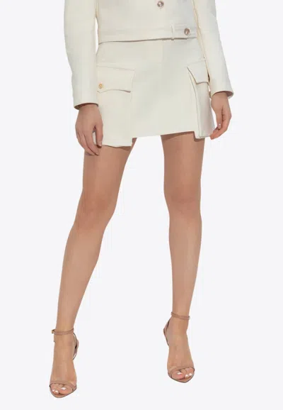 Tom Ford Klassischer Minirock In White