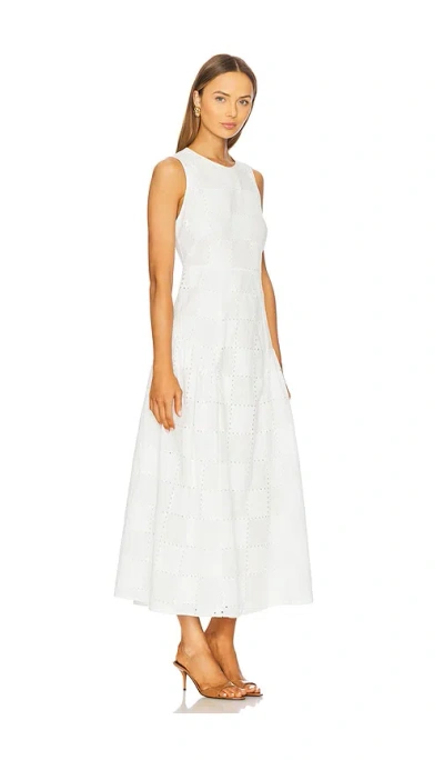 Ivy & Oak Marca Rose Maxi Dress In White
