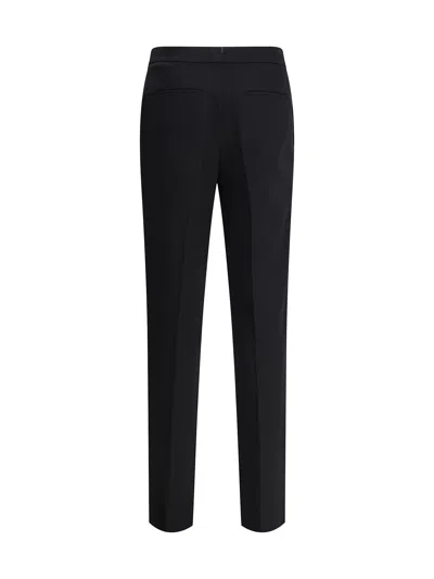 Saint Laurent Classic Wool Pants In Black