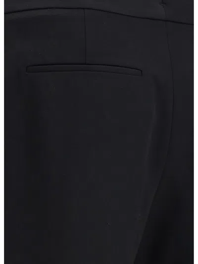Saint Laurent Classic Wool Pants In Black