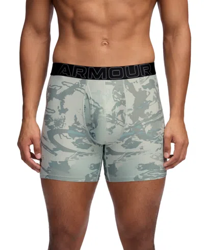 Under Armour Men's 3-pack Performance Assorted 6" Boxer Briefs In Multi