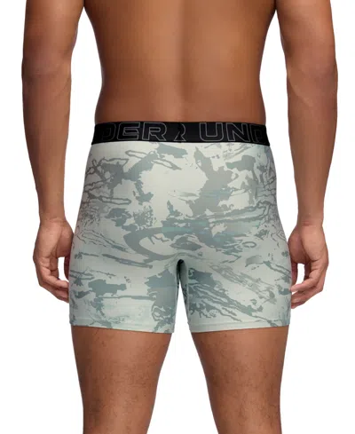 Under Armour Men's 3-pack Performance Assorted 6" Boxer Briefs In Multi