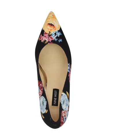 Nine West Women's Fresh Slip-on Stiletto Pumps In Black Rose