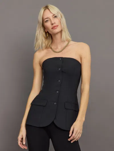 Herskind Jacqui Corsage Top In Grey