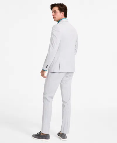 Nick Graham Men's Slim-fit Stretch Suit In Light Grey