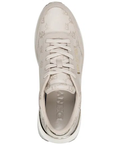 Dkny Women's Aranae Lace-up Sneaker In Bone